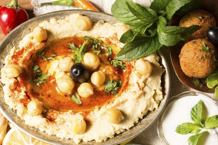 Middle Eastern Fare in Hebrew