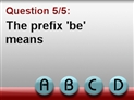 screenshot of Quiz - Lesson 15