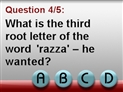 screenshot of Quiz - Lesson 34