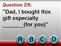 screenshot of Quiz - Lesson 38