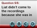 screenshot of Quiz - Lesson 42