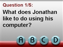 screenshot of Quiz - Lesson 49