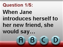 screenshot of Quiz - Lesson 3