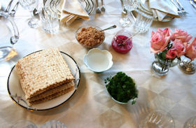 Seder Table
