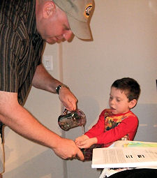 Father And Son At Seder