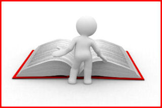 Standing In Front Of An Open Book