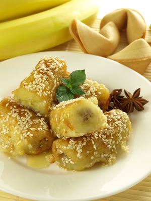 fried bananas