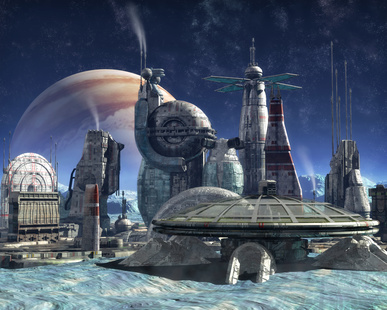 a space colony