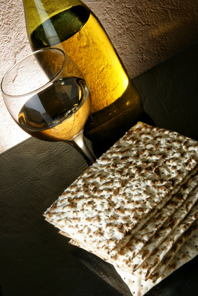 wine and mazzot