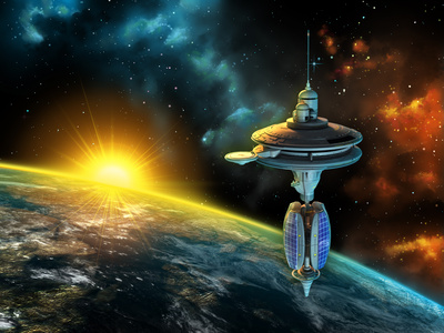 a space station